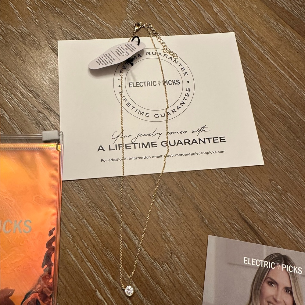 Electric ⚡️ picks Coco  Necklace
